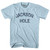 Jackson Hole Adult Cotton T-Shirt - Light Blue