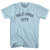 Mile High City Adult Cotton T-Shirt - Light Blue