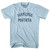 Hakuna Matata Adult Cotton T-Shirt-Light Blue