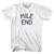 Mile End Womens Cotton Junior Cut T-Shirt - White
