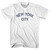 New York Womens Cotton Junior Cut T-Shirt - White