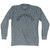 Independent Adult Tri-Blend Long Sleeve T-shirt - Athletic Grey