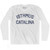 Isthmus Catalina Adult Cotton Long Sleeve T-shirt - White