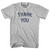 Thank You Youth Cotton City T-shirt - Grey Heather
