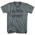 Aloha Spirit Adult Tri-Blend V-neck Womens Junior Cut T-shirt - Athletic Grey