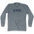BOND Adult Tri-Blend Long Sleeve T-shirt - Athletic Grey
