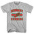 Hungary 90's Running Team Cotton Youth T-shirt - Grey Heather