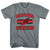 Hong Kong 90's Running Team Cotton Youth T-shirt - Athletic Grey