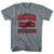 Qatar 90's Running Team Cotton Youth T-shirt - Athletic Grey