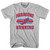 Paraguay 90's Running Team Cotton Youth T-shirt - Grey Heather