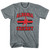 Albania 90's Cricket Team Tri-Blend Youth T-shirt - Athletic Grey