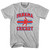 Panama 90's Cricket Team Cotton Youth T-shirt - Grey Heather