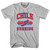 Chile 90's Running Team Cotton Adult T-shirt - Grey Heather