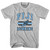 Fiji 90's Running Team Cotton Adult T-shirt - Grey Heather