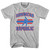 Dominican Republic 90's Cricket Team Cotton Adult T-shirt - Grey Heather