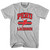 Peru 90's Lacrosse Team Cotton Youth T-shirt-Grey Heather