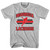 Indonesia 90's Lacrosse Team Cotton Youth T-shirt - Grey Heather