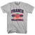 France 90's Volleyball Team Cotton Youth T-shirt - Grey Heather