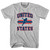 United States 90's Lacrosse Team Cotton Adult T-shirt - Grey Heather