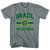 Brazil 90's Volleyball Team Tri-Blend Youth T-shirt - Athletic Grey Brazil 90's Volleyball Team Tri-Blend Youth T-shirt - Athletic Grey