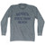 Wyoming Boysen State Park Beach Adult Tri-Blend Long Sleeve Vintage T-shirt - Athletic Grey Wyoming Boysen State Park Beach Adult Tri-Blend Long Sleeve Vintage T-shirt - Athletic Grey