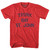U.S. Virgin Islands Trunk Bay, St. John Adult Tri-Blend Vintage T-shirt - Heather Red