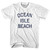 North Carolina Ocean Isle Beach Womens Cotton Junior Cut Vintage T-shirt - White
