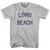 North Carolina Long Beach Adult Cotton Vintage T-shirt - Grey Heather North Carolina Long Beach Adult Cotton Vintage T-shirt - Grey Heather