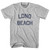 New Jersey Long Beach Adult Cotton Vintage T-shirt - Grey Heather