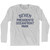 New Jersey Seven Presidents Oceanfront Park Adult Cotton Long Sleeve Vintage T-shirt - Grey Heather New Jersey Seven Presidents Oceanfront Park Adult Cotton Long Sleeve Vintage T-shirt - Grey Heather