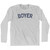 BOYER Adult Cotton Long Sleeve T-shirt - Grey Heather