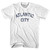 New Jersey Atlantic City Womens Cotton Junior Cut Vintage T-shirt-White New Jersey Atlantic City Womens Cotton Junior Cut Vintage T-shirt-White
