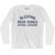 Michigan Sleeping Bear Dunes National Lakeshore Adult Cotton Long Sleeve Vintage T-shirt - White