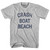 Puerto Rico Crash Boat Beach Youth Cotton Vintage T-shirt - Grey Heather