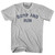 Bump And Run Adult Cotton T-shirt - Cool Grey