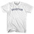 Dakotian Womens Cotton Junior Cut T-Shirt - White