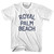 Florida Royal Palm Beach Adult Cotton Vintage T-shirt - White
