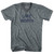 Florida Lake Worth Adult Tri-Blend V-neck Vintage T-shirt - Athletic Grey