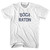 Florida Boca Raton Adult Cotton Vintage T-shirt - White