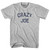 Crazy Joe Adult Cotton Political City T-shirt - Grey Heather