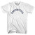 California Carpinteria Womens Cotton Junior Cut Vintage T-shirt - White