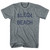 American Samoa Alega Beach Adult Tri-Blend Vintage T-shirt-Athletic Grey