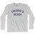 American Samoa Freddie's Beach Adult Cotton Long Sleeve Vintage T-shirt - Grey Heather