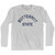 Tennessee Butternut State Nickname Adult Cotton Long Sleeve T-shirt - Grey Heather Tennessee Butternut State Nickname Adult Cotton Long Sleeve T-shirt - Grey Heather
