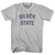 Nevada Silver State Nickname Adult Cotton T-shirt - Grey Heather