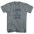 Minnesota Land of 10,000 Lakes Nickname Youth Tri-Blend T-shirt-Athletic Grey