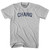 CHANG Adult Cotton T-shirt - Cool Grey