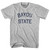 Louisiana Bayou State Nickname Adult Cotton T-shirt - Grey Heather Louisiana Bayou State Nickname Adult Cotton T-shirt - Grey Heather