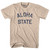 Aloha State Nickname Adult Cotton T-shirt - Creme