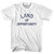 Arkansas Land of Opportunity Nickname Womens Cotton Junior Cut T-Shirt-White Arkansas Land of Opportunity Nickname Womens Cotton Junior Cut T-Shirt-White